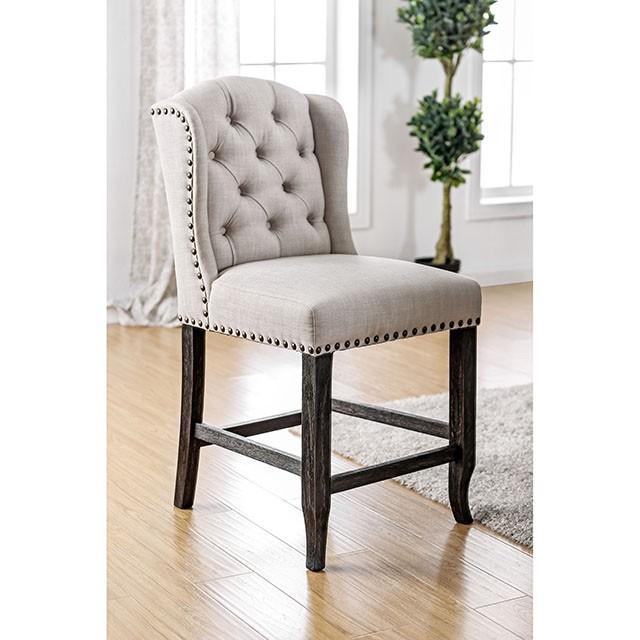 SANIA Counter Ht. Wingback Chair (2/CTN) - Image 2