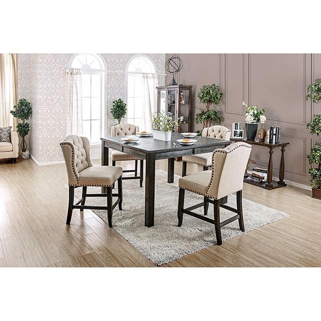 SANIA Counter Ht. Wingback Chair (2/CTN) - Image 6