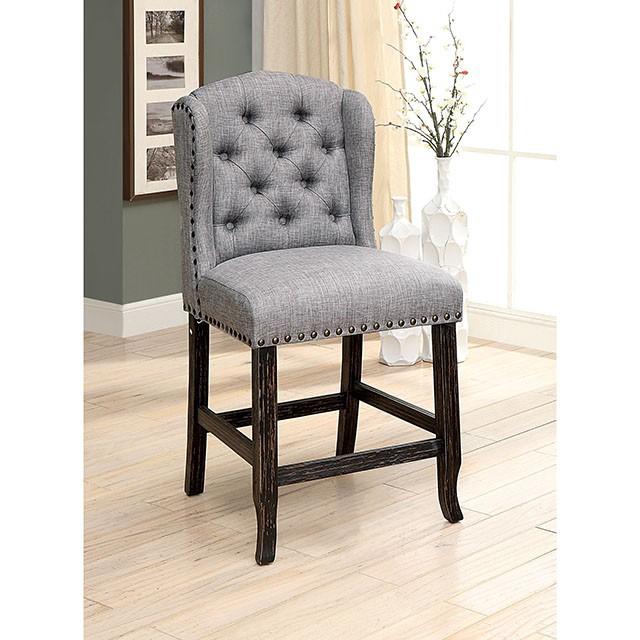 SANIA Counter Ht. Wingback Chair (2/CTN) - Image 2
