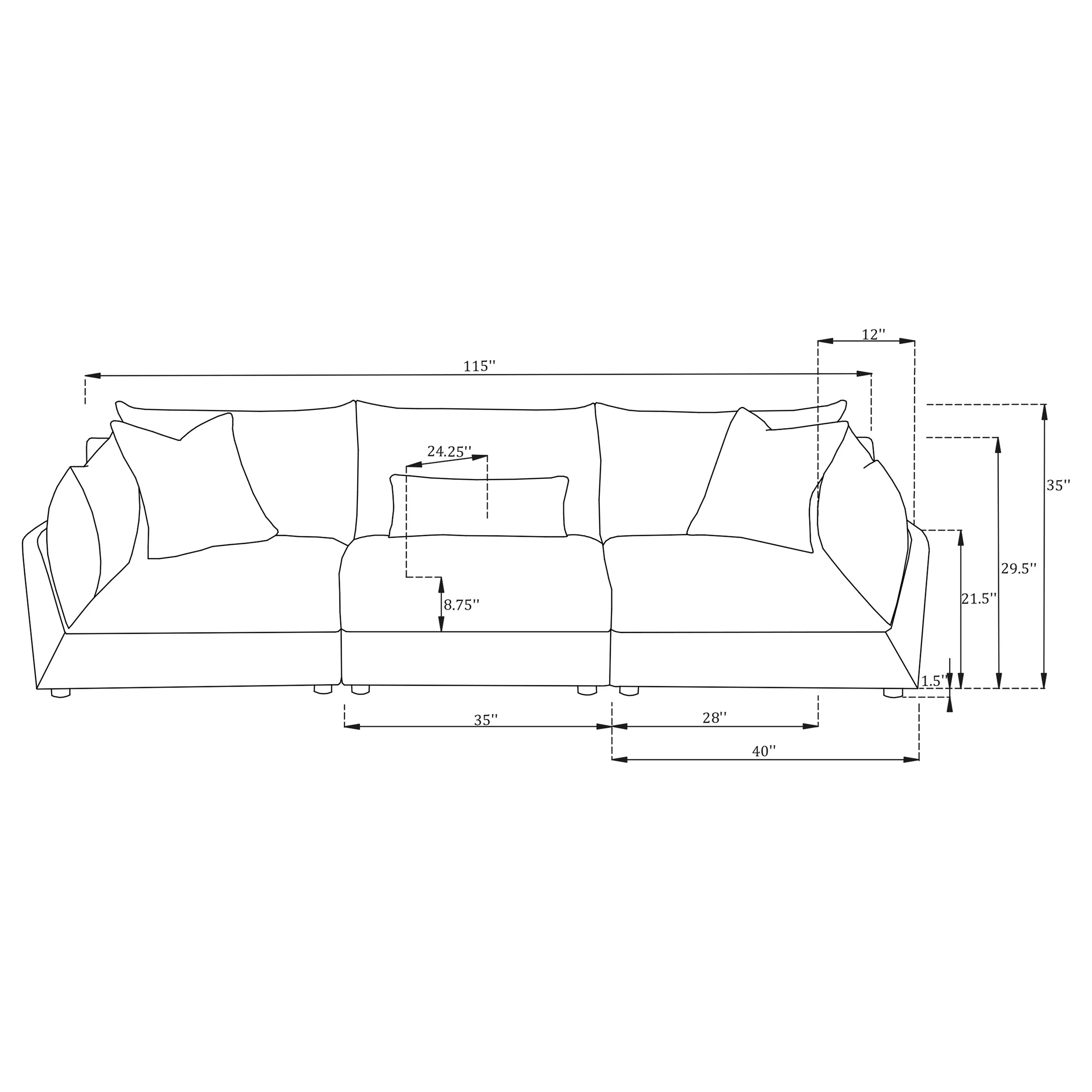 Sasha Sofa - Image 16