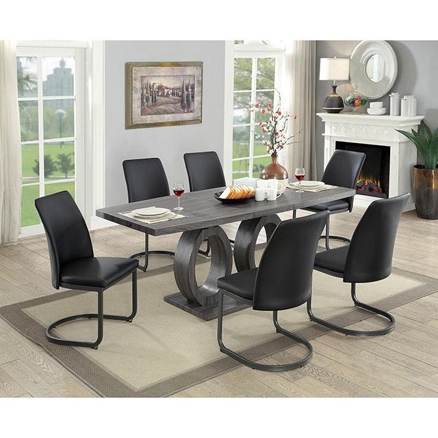 Saskia Gray Dining Table - Image 2