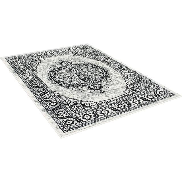 Serang Gray/Black 5' X 7' Area Rug - Image 3