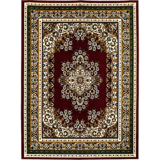 SHINTA Burgundy 5' X 8' Area Rug - Image 2