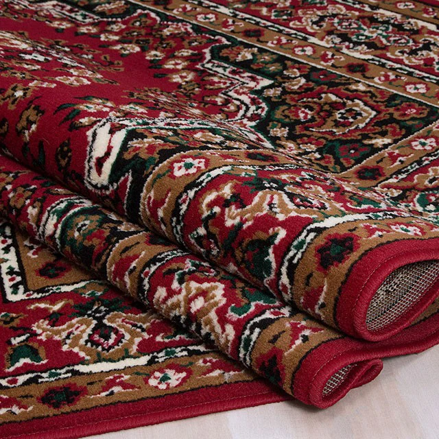 SHINTA Red 5' X 8' Area Rug - Image 4