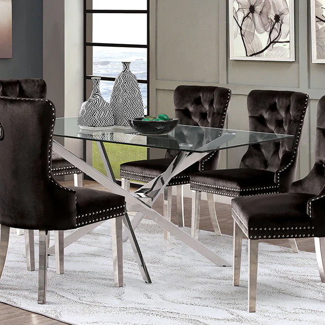 Silveria 7 Pc Dining Table Set