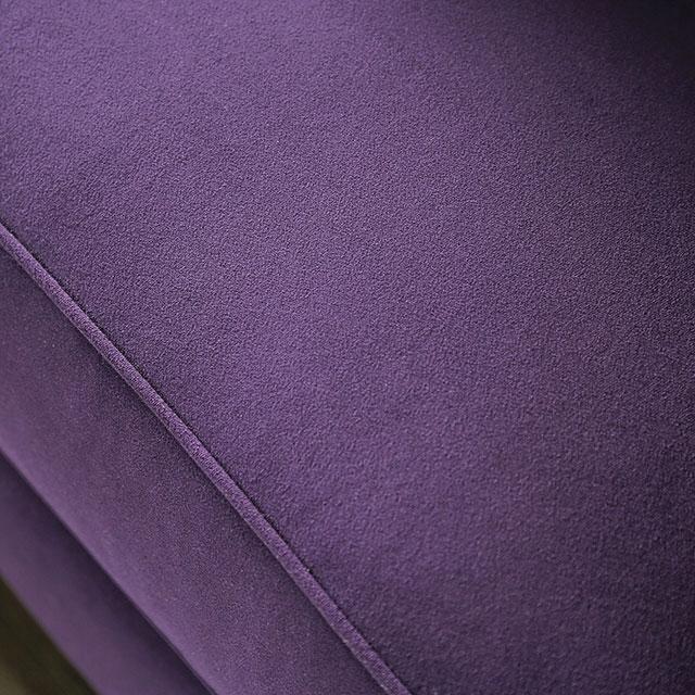 Sisseton Purple Love Seat - Image 6