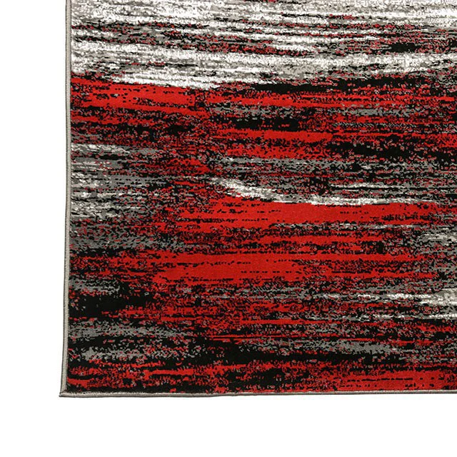 Sivas Area Rug Black and Red - Image 3