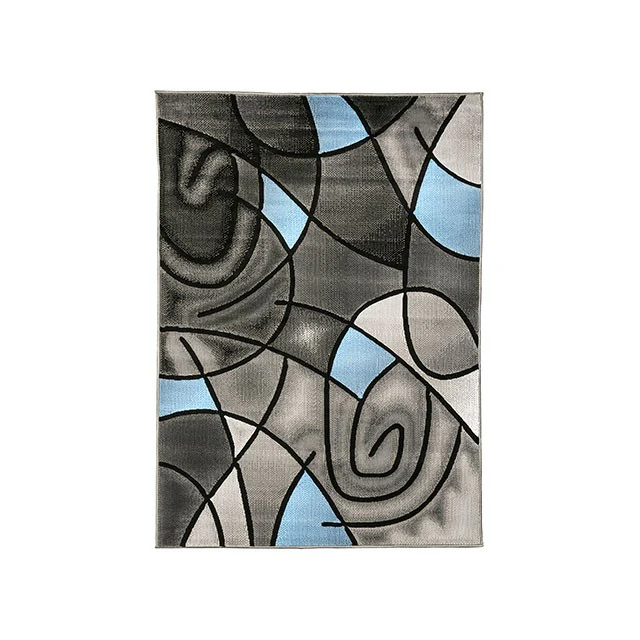 Sivas Area Rug Black & Blue - Image 2