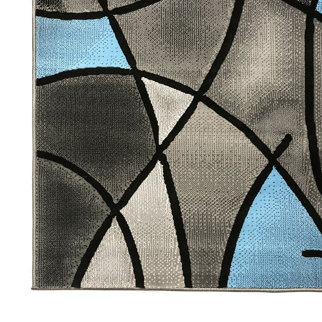 Sivas Charcoal Blue 8' X 10' Area Rug - Image 2