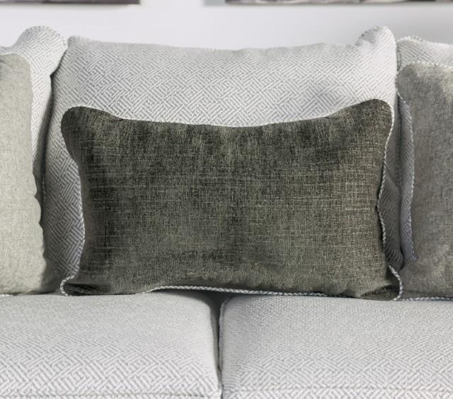 SKYLINE Loveseat, Pewter/Gray - Image 5