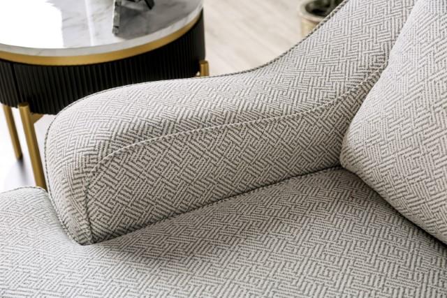 SKYLINE Loveseat, Pewter/Gray - Image 7