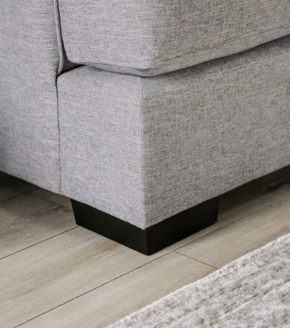 SKYLINE Sofa, Light Gray/Brown - Image 7