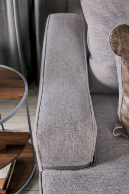 SKYLINE Sofa, Light Gray/Brown - Image 9