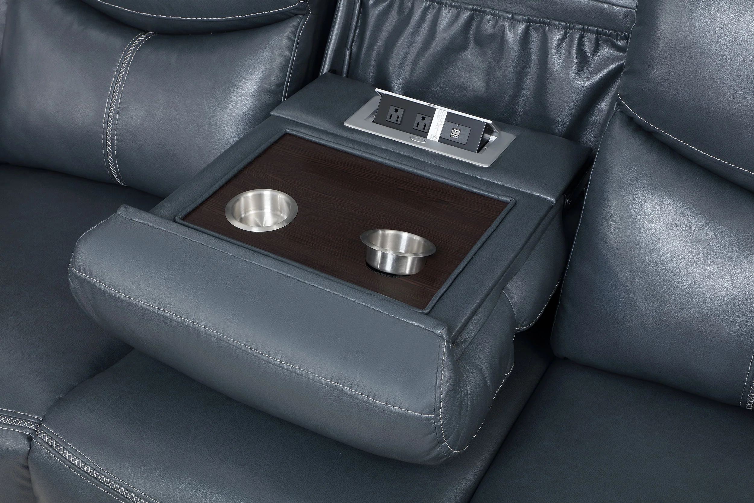 Sloane Reclining Sofa Set - Image 31