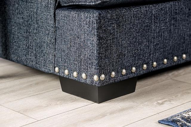SONORA Loveseat, Dark Navy - Image 6