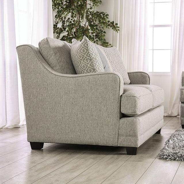 STEPHNEY Sofa, Gray/Gold - Image 10