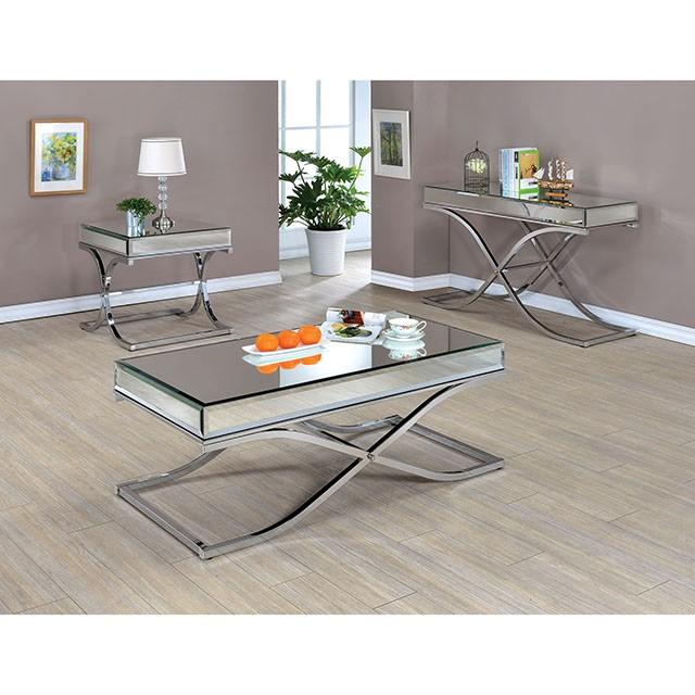 SUNDANCE Chrome End Table, Chrome - Image 2