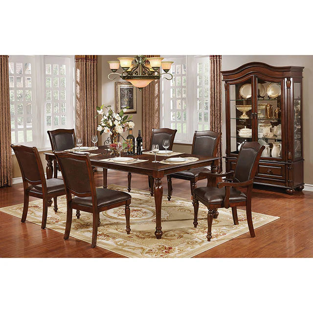 Sylvana Brown Cherry Dining Table - Image 3