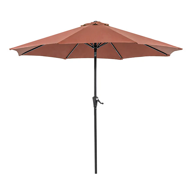 Tano 9' Outdoor Umbrella + 21" Round Base - Image 2