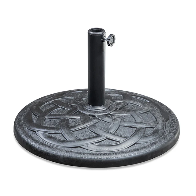 Tano 9' Outdoor Umbrella + 21" Round Base - Image 3