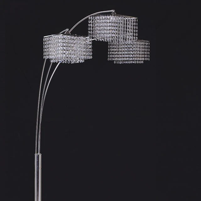 TINA Arch Lamp, Hanging Crystal