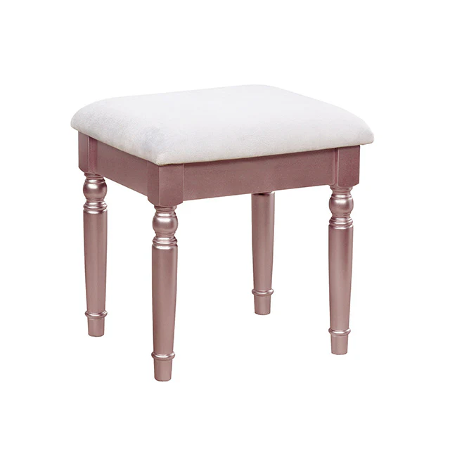 TRACY Rose Gold Vanity w/ Stool - Image 3