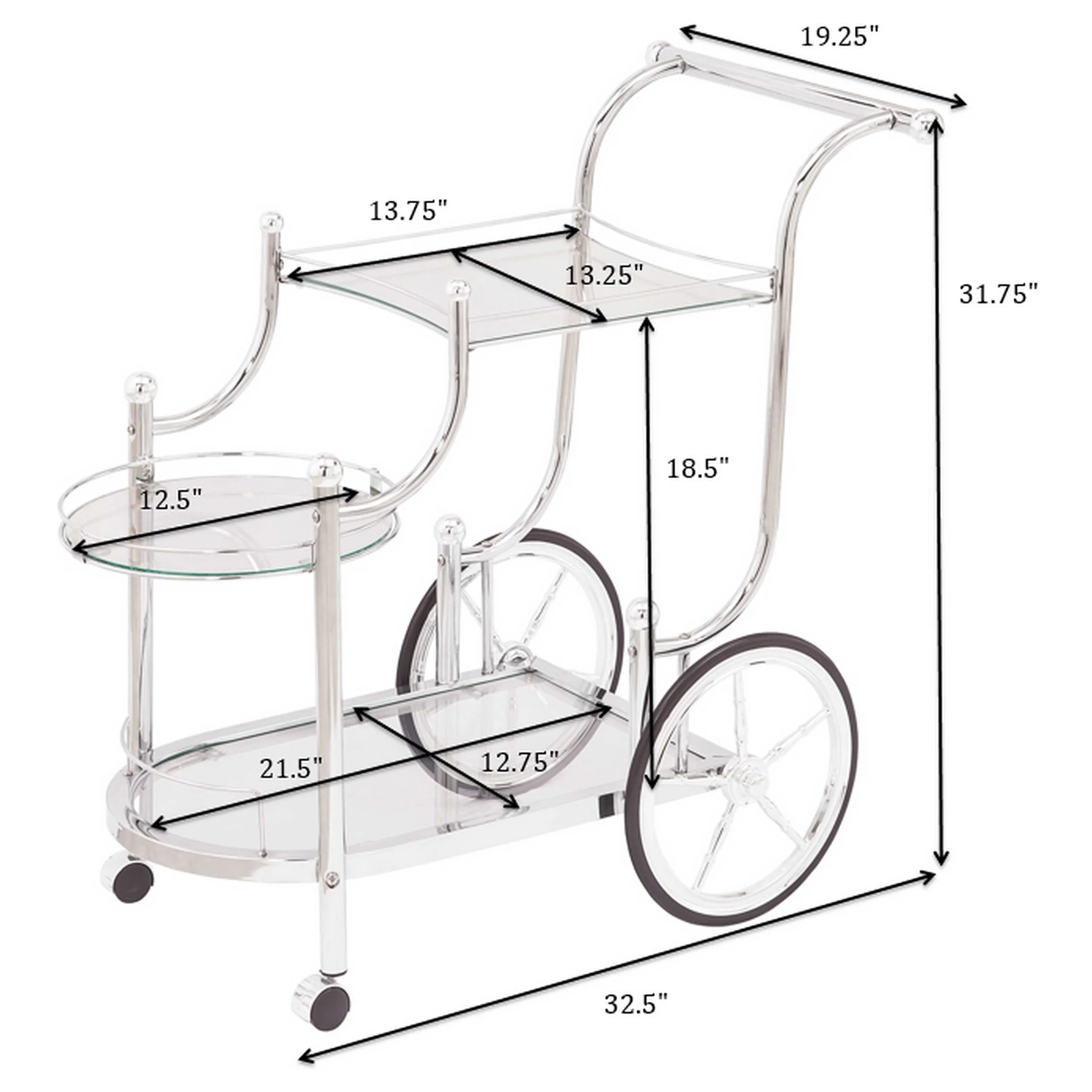 Sarandon Bar Cart - Image 8