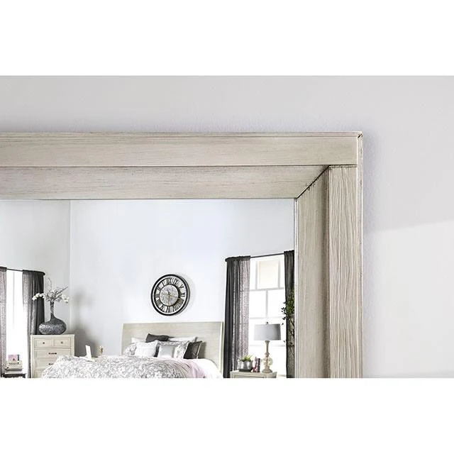 Tywyn Antique White Mirror - Image 3