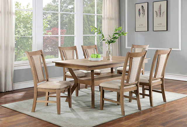 Upminster 7 Pc Dining Table Set - Image 2
