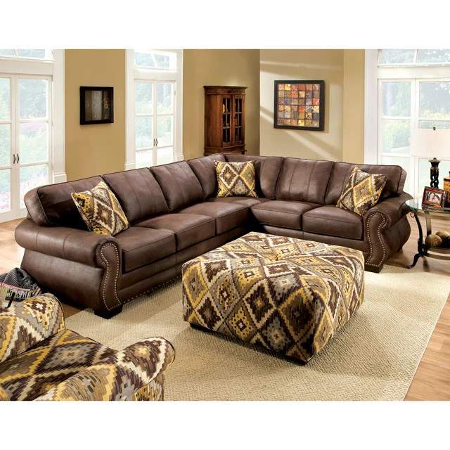 Van Dyke Ottoman - Image 2