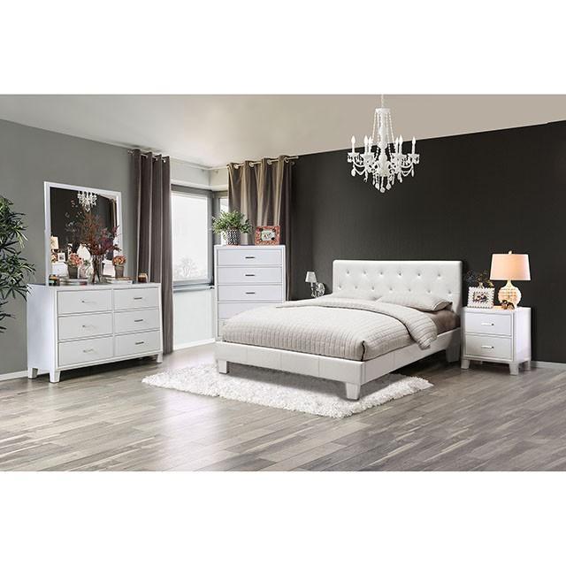 Velen Black Cal.King, E.King, Full, & Twin Bed Black & White - Image 38