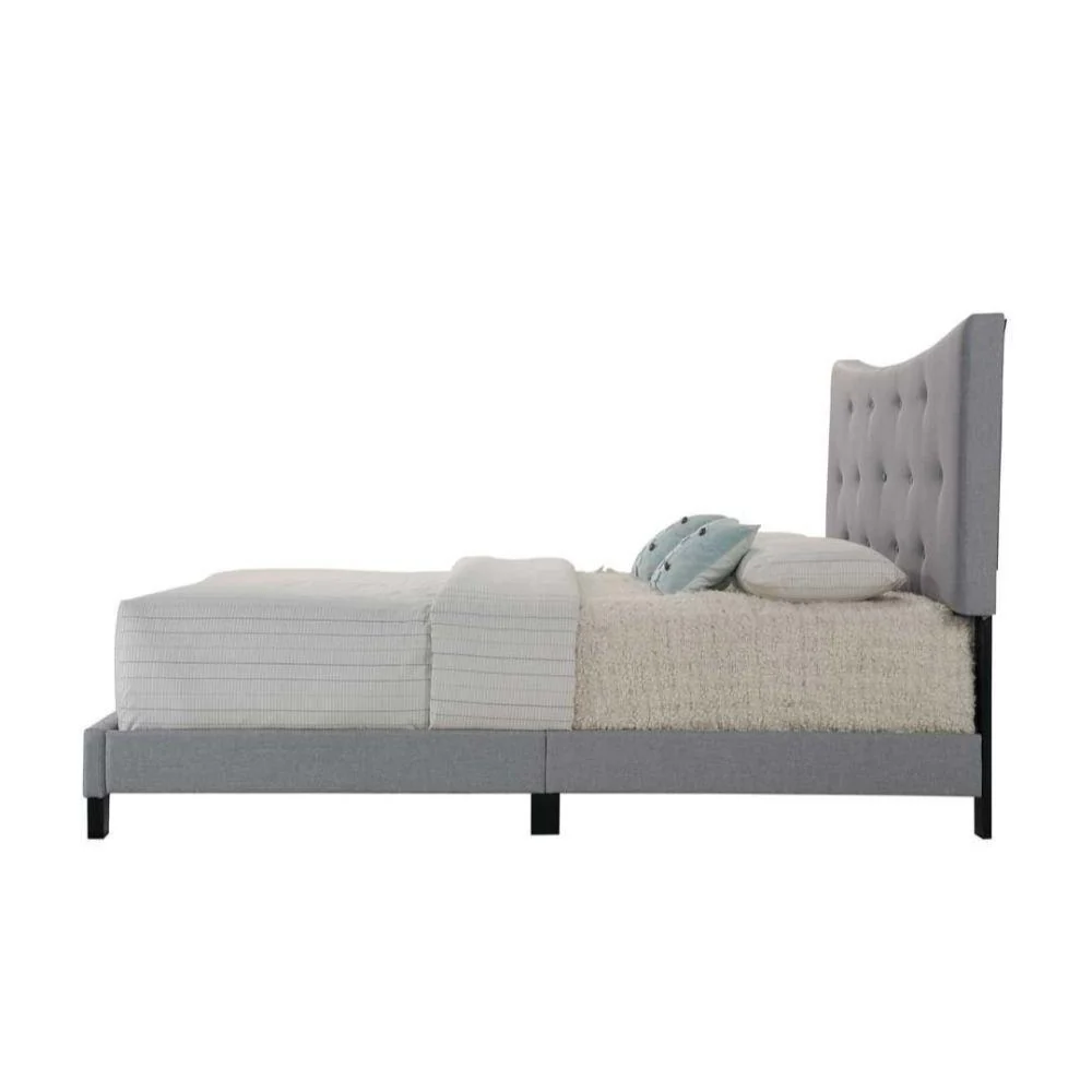 Venacha - Queen Bed - Gray, Dark - 85" - Image 2