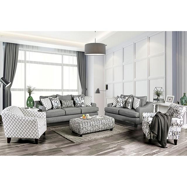 Verne Bluish Gray Sofa - Image 2