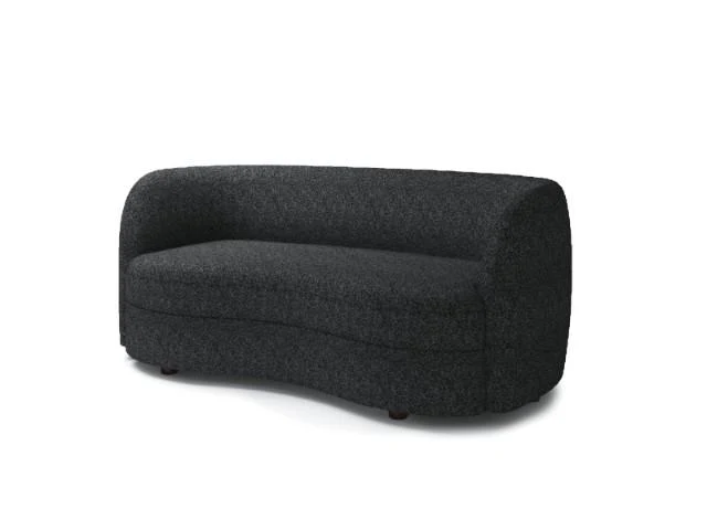 VERSOIX Loveseat, Black - Image 3