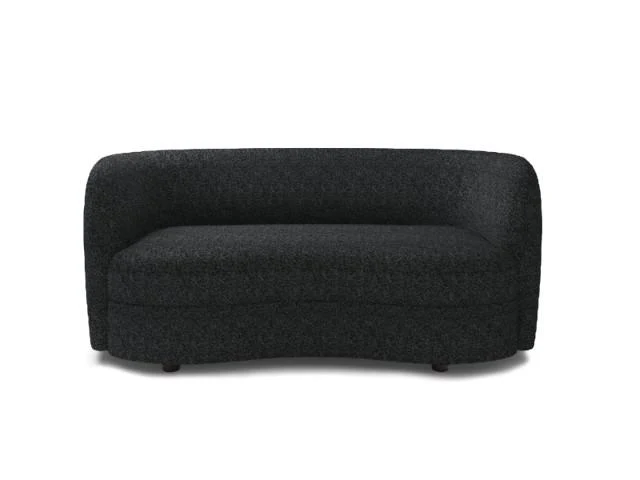 VERSOIX Loveseat, Black - Image 4