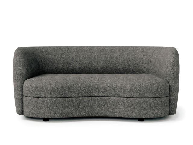 VERSOIX Loveseat, Charcoal Gray - Image 3