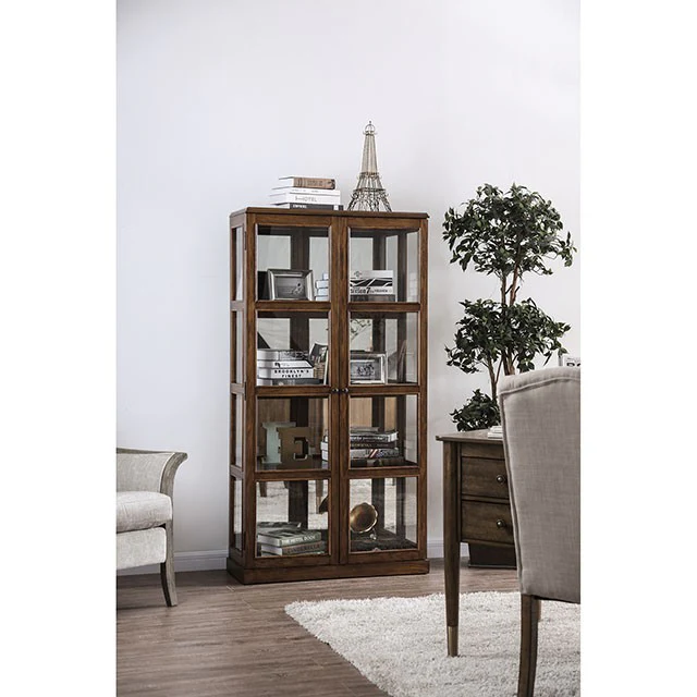 Vilas Oak Curio Cabinet - Image 2