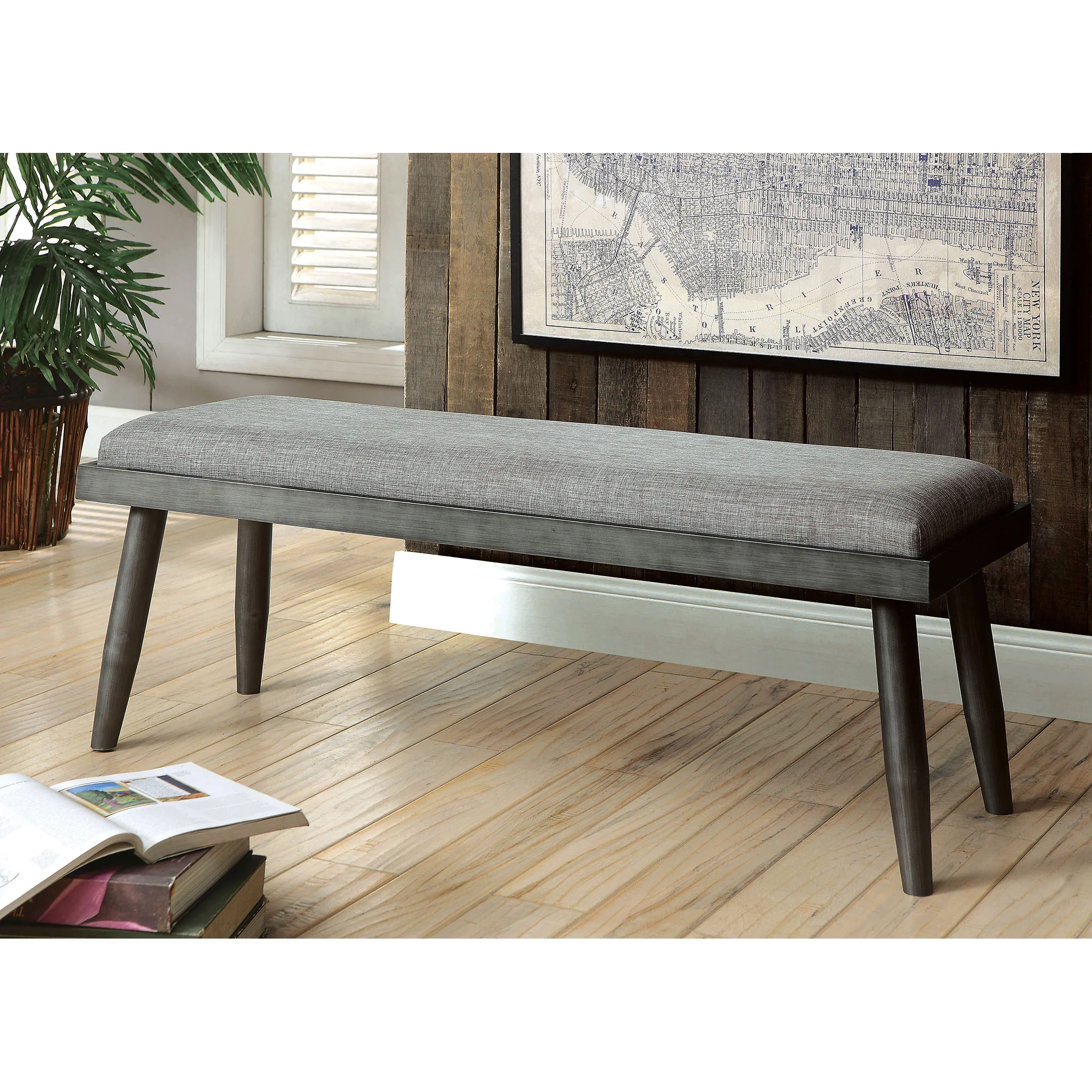 Vilhelm I Gray Bench - Image 2