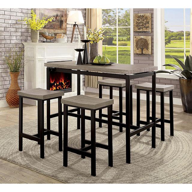 Vilvoorde 5 Pc. Counter Ht. Table Set - Image 2