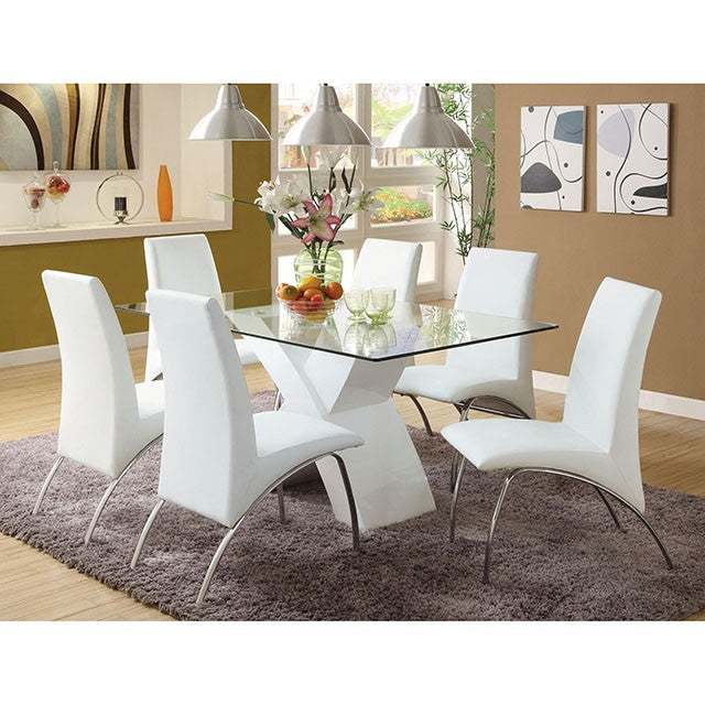Wailoa White Dining Table - Image 4