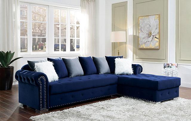 WILMINGTON Sectional, Blue - Image 2