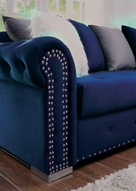 WILMINGTON Sectional, Blue - Image 3