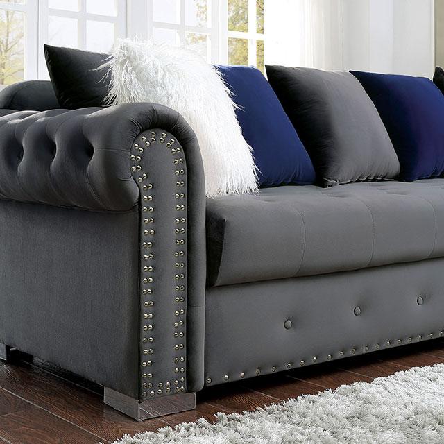 WILMINGTON Sectional, Gray - Image 3
