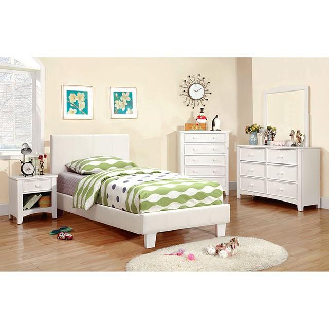 Winn Park Cal.King, E.King, Twin, & Full Bed Chrome, Gray, Brown, & Chrome - Image 13