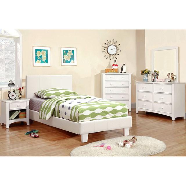 Winn Park Cal.King, E.King, Twin, & Full Bed Chrome, Gray, Brown, & Chrome - Image 18