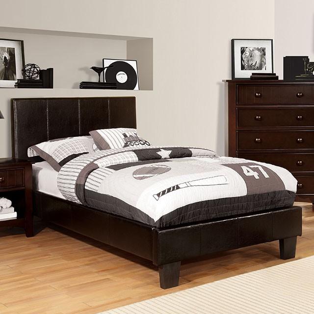 Winn Park Cal.King, E.King, Twin, & Full Bed Chrome, Gray, Brown, & Chrome - Image 4