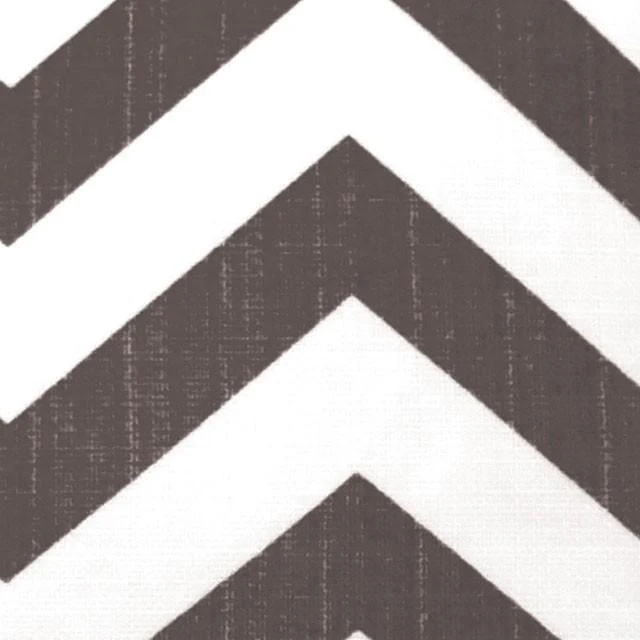 ZOE 18" X 18" Pillow, Gray Chevron (2/CTN) - Image 2