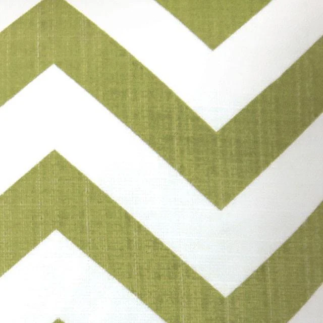 ZOE 18" X 18" Pillow, Green Chevron (2/CTN) - Image 2