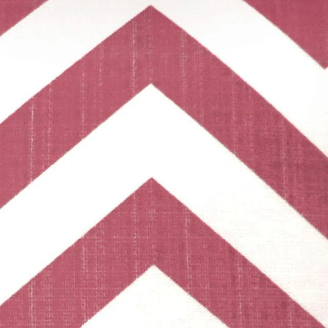 Zoe Red Chevron 18" X 18" Pillow, Red Chevron (2/CTN) - Image 2
