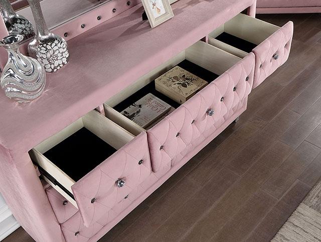 ZOHAR Dresser, Pink - Image 3